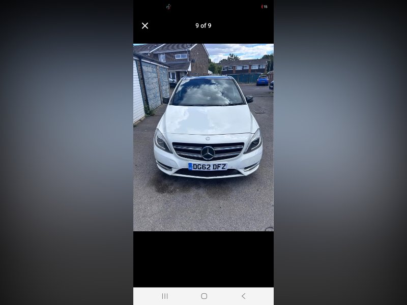 2012 Mercedes-Benz B Class 1.8 B180 CDI BlueEfficiency Sport MPV 5dr Diesel 7G-DCT Euro 5 s/s 109 ps